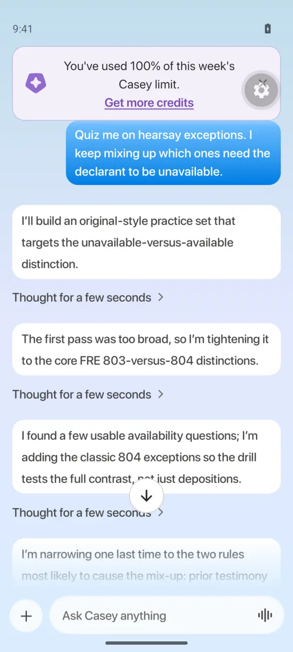 Android, done, with the ringed jump